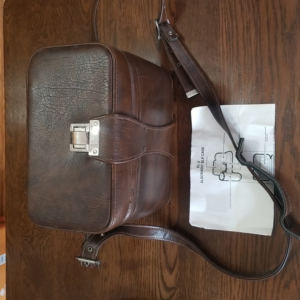 EL-2 Eldorado SLR camera case.  1950's